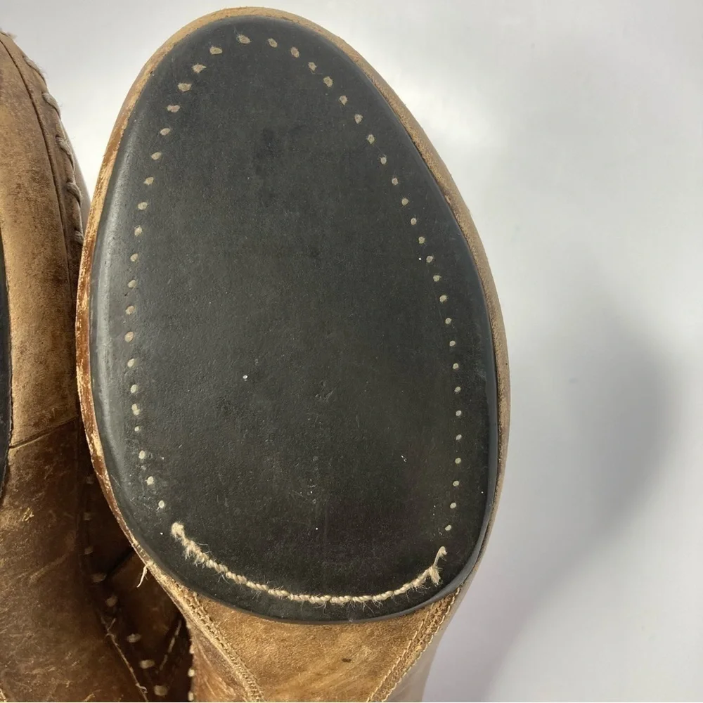 Vintage‎ Frye Charlotte ring leather mules clogs size 7 - Picture 16 of 16